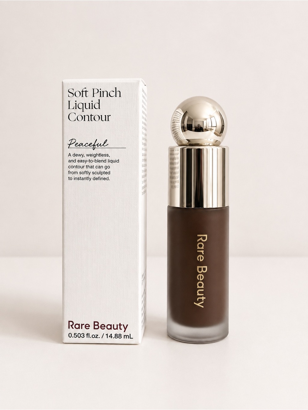 Rare Beauty Soft Pinch Liquid Contour - Peaceful Deep Brown